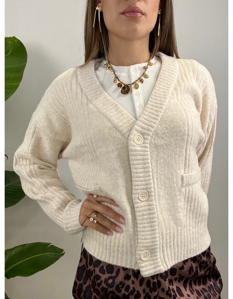 CARDIGAN JULIET PANNA