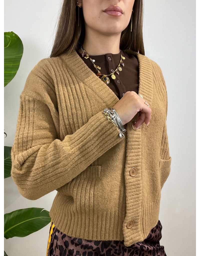 CARDIGAN JULIET CAMEL
