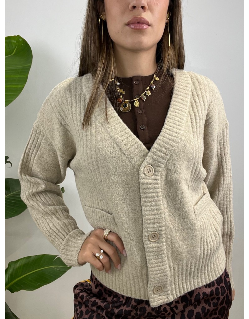 CARDIGAN JULIET BEIGE