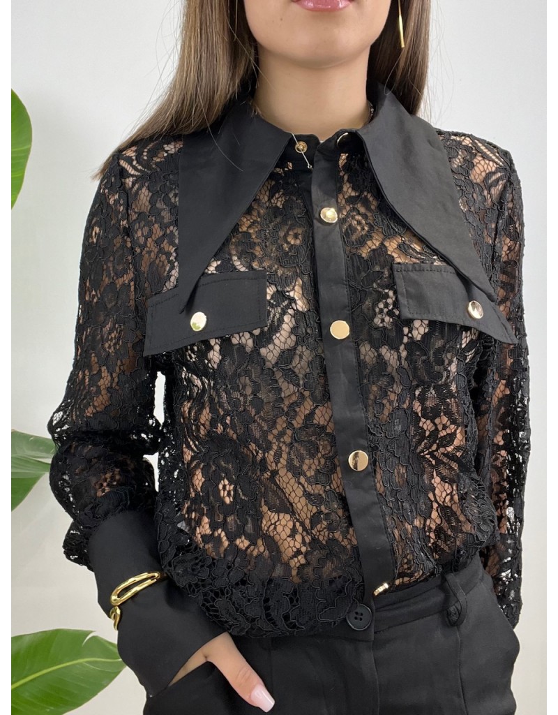 CAMICIA ZINZAN NERO