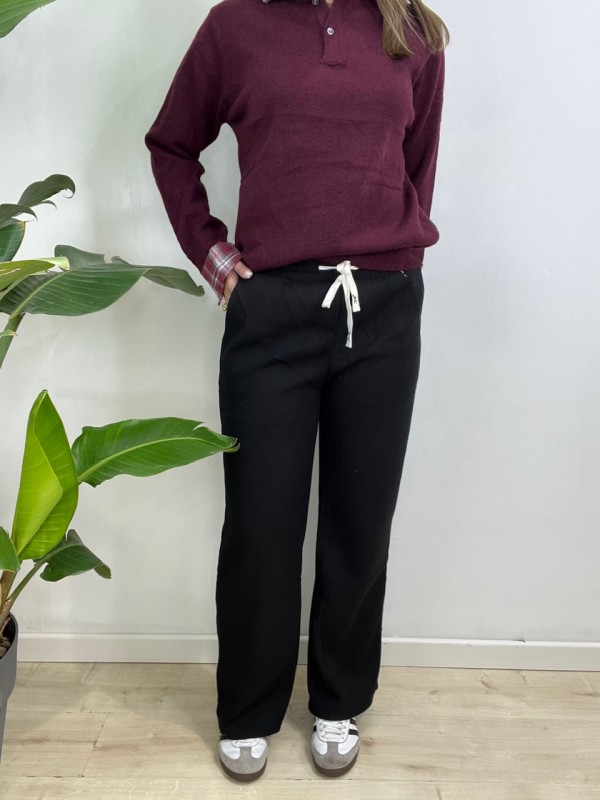 PANTALONI JOGGERS COSTINE ECONOMY NERO