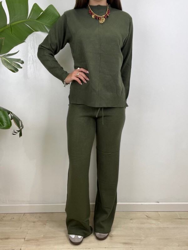 CO ORD SET BARBARA VERDE MILITARE