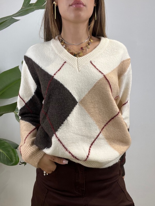 PULLOVER CLEM BEIGE