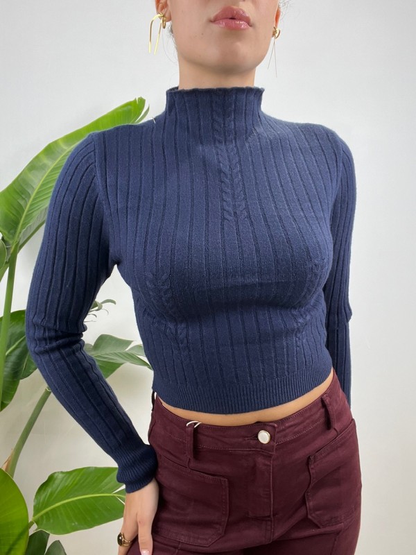 PULL GIORGIA BLU