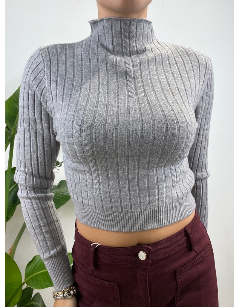 PULL GIORGIA GRIGIO