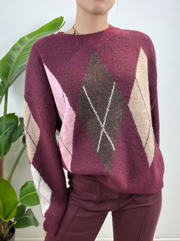 PULLOVER CLISSY BORDEAUX