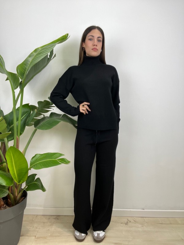 CO ORD SET LUDOVICA NERO