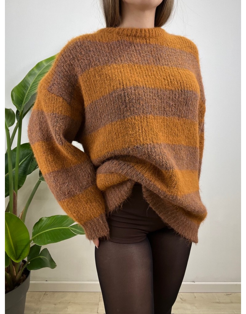 MAXI PULL MONICA RUGGINE