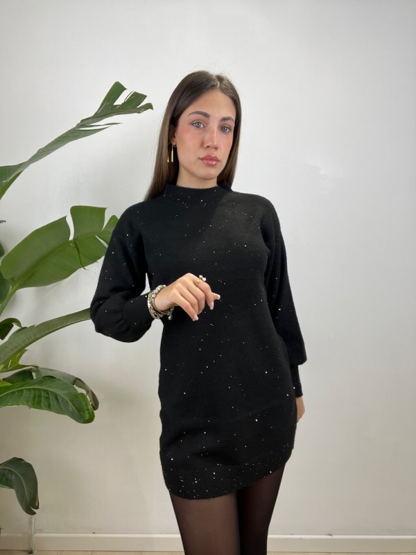 PULL DRESS URSULA NERO