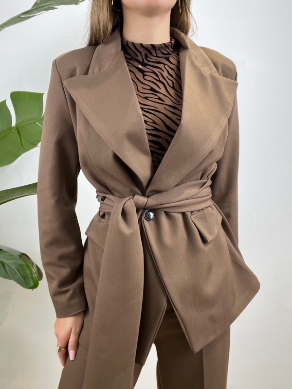 TAILLEUR GIORGIA CHOCO