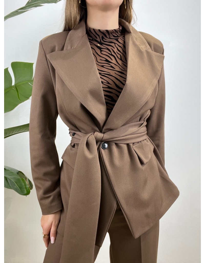 TAILLEUR GIORGIA CHOCO