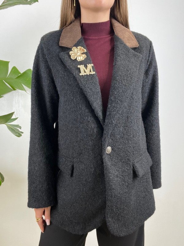 BLAZER CAPPOTTO ANNABELLA NERO