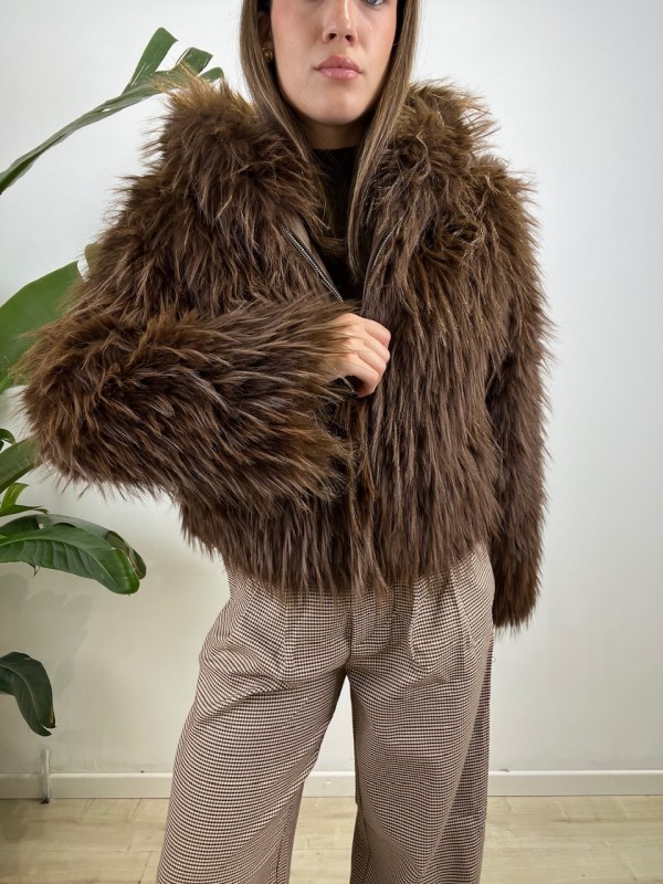 ECOPELLICCIA FANNY MARRONE