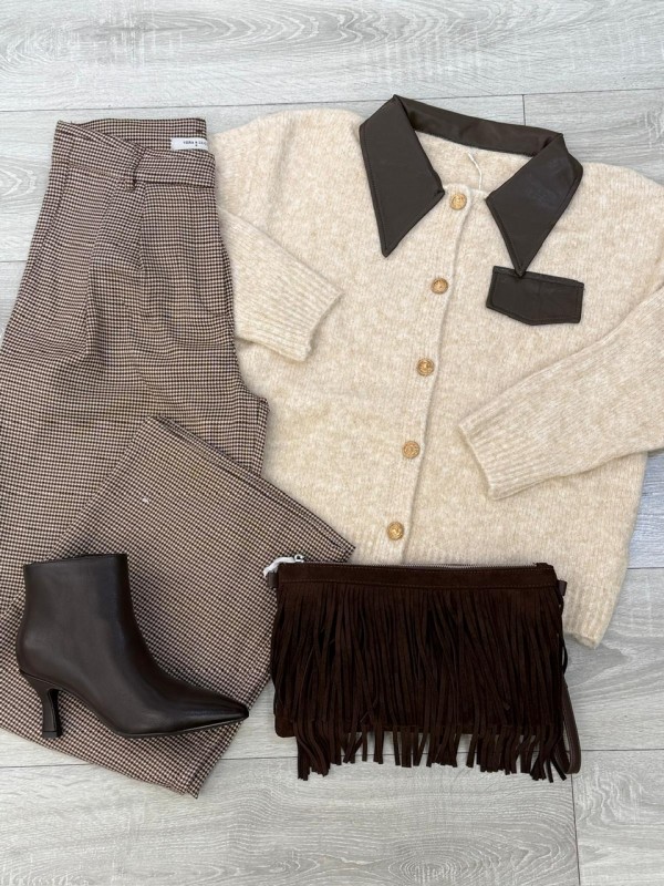 PULLOVER POLO NOEL BEIGE