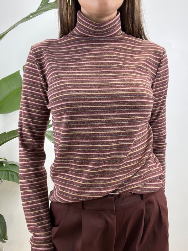 MAGLIA DOLCEVITA ALUS BORDEAUX