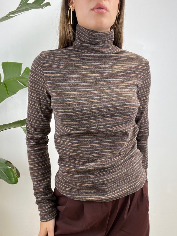 MAGLIA DOLCEVITA ALUS MARRONE