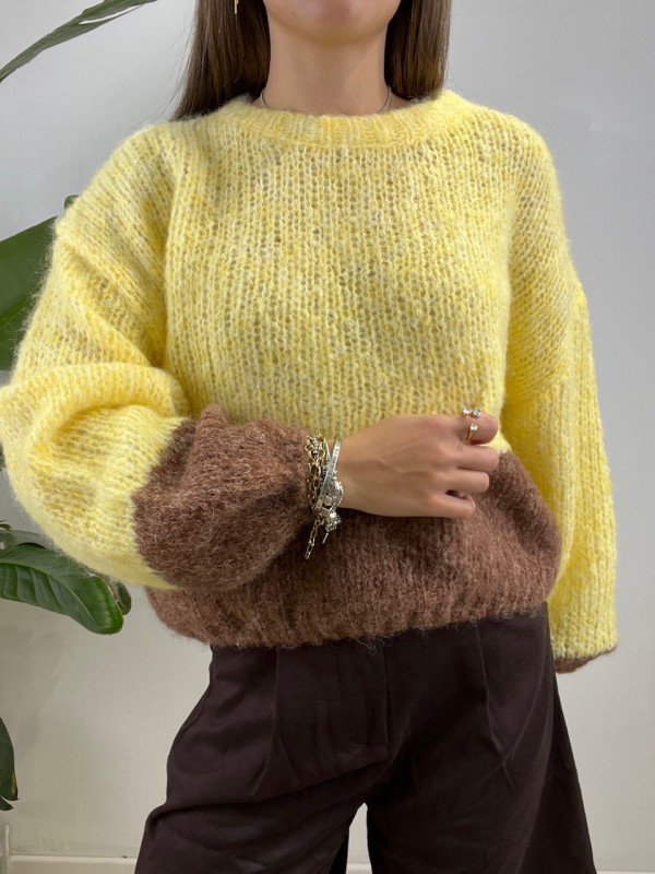 PULLOVER GIOSY GIALLO