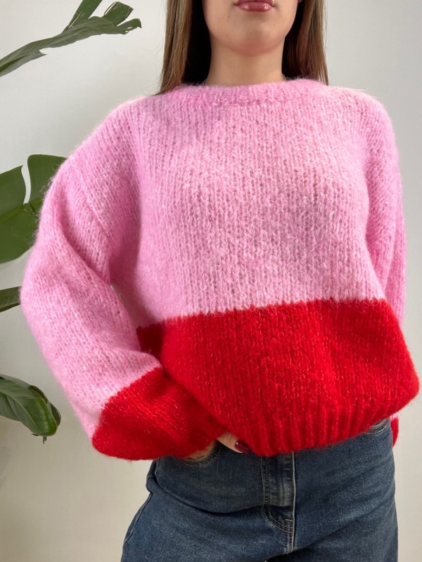 PULLOVER GIOSY ROSA