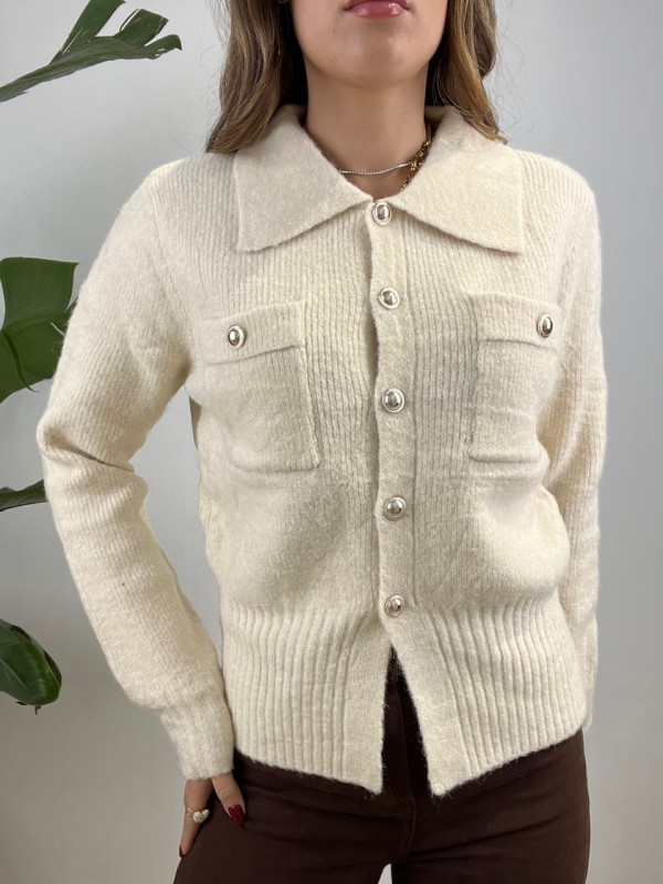 PULLOVER MORENA BEIGE