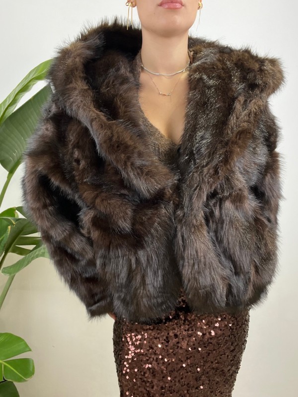 ECOPELLICCIA PROMO GISEL MARRONE