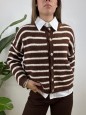 CARDIGAN ISABEL MARRONE