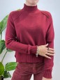 PULLOVER SALVY BORDEAUX