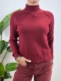 PULLOVER SALVY BORDEAUX