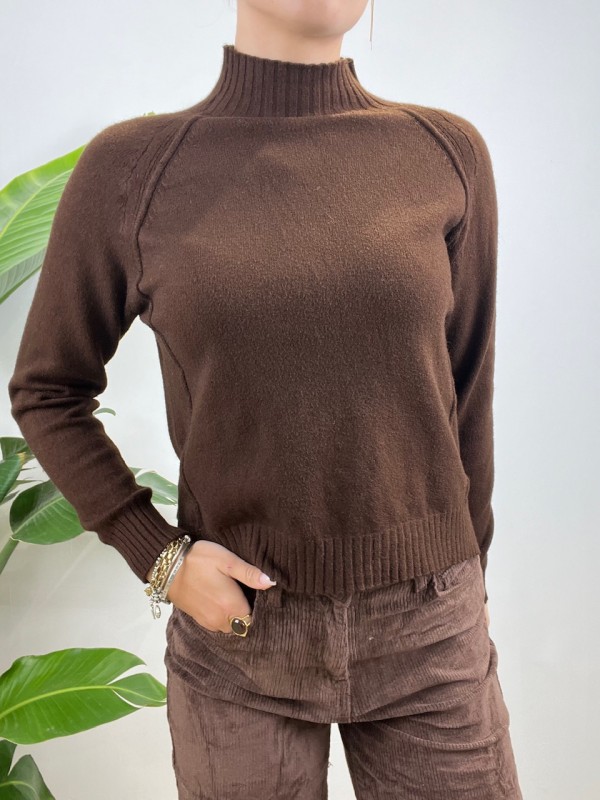 PULLOVER SALVY MARRONE