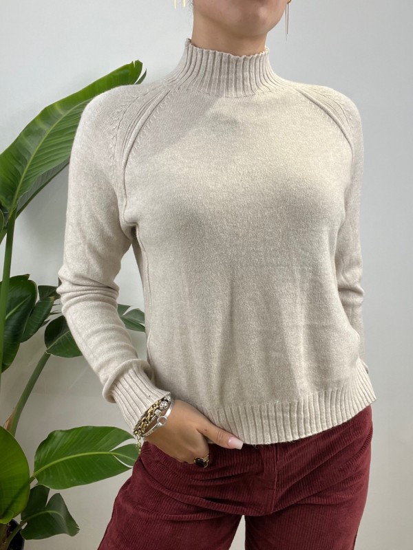 PULLOVER SALVY BEIGE