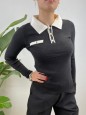 PULL POLO LORENA NERO