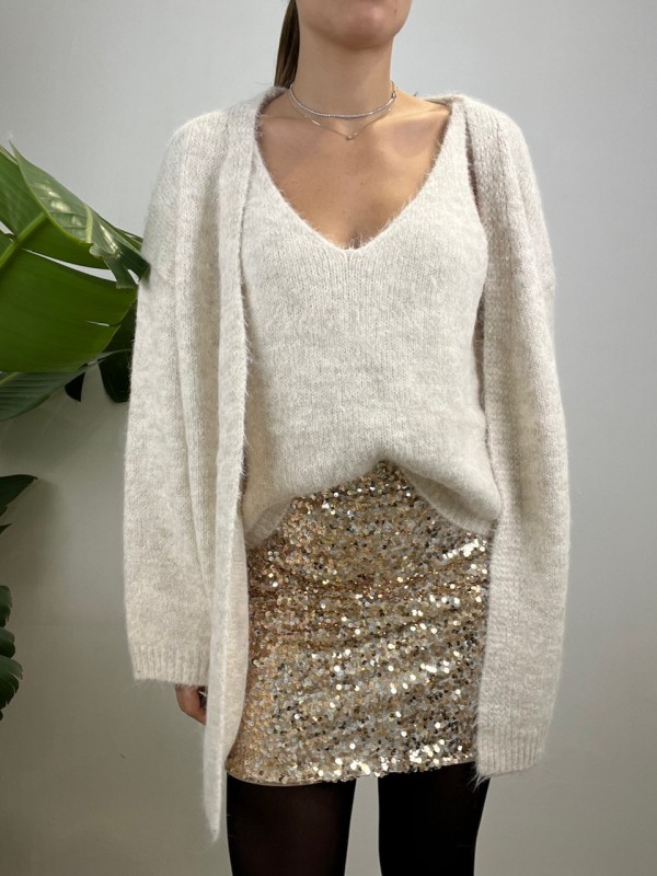 TWIN SET SIMPLY BEIGE