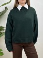 PULLOVER LUMINA SEMPLICE VERDE