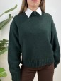 PULLOVER LUMINA SEMPLICE VERDE