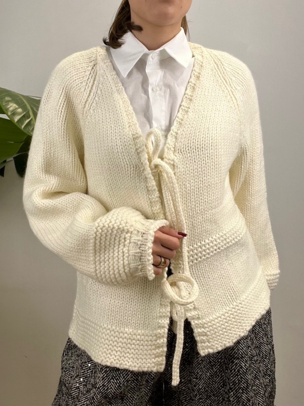 CARDIGAN ALPES PANNA