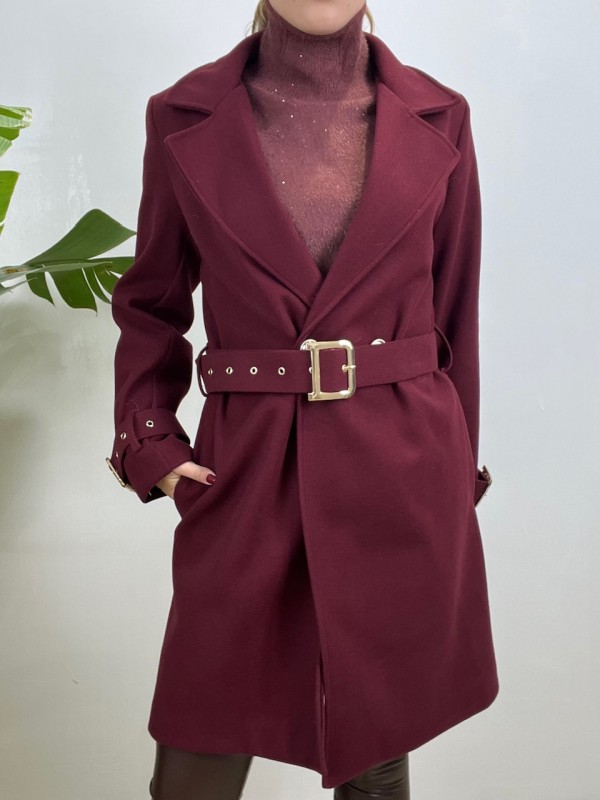 CAPPOTTO GIUSY BORDEAUX