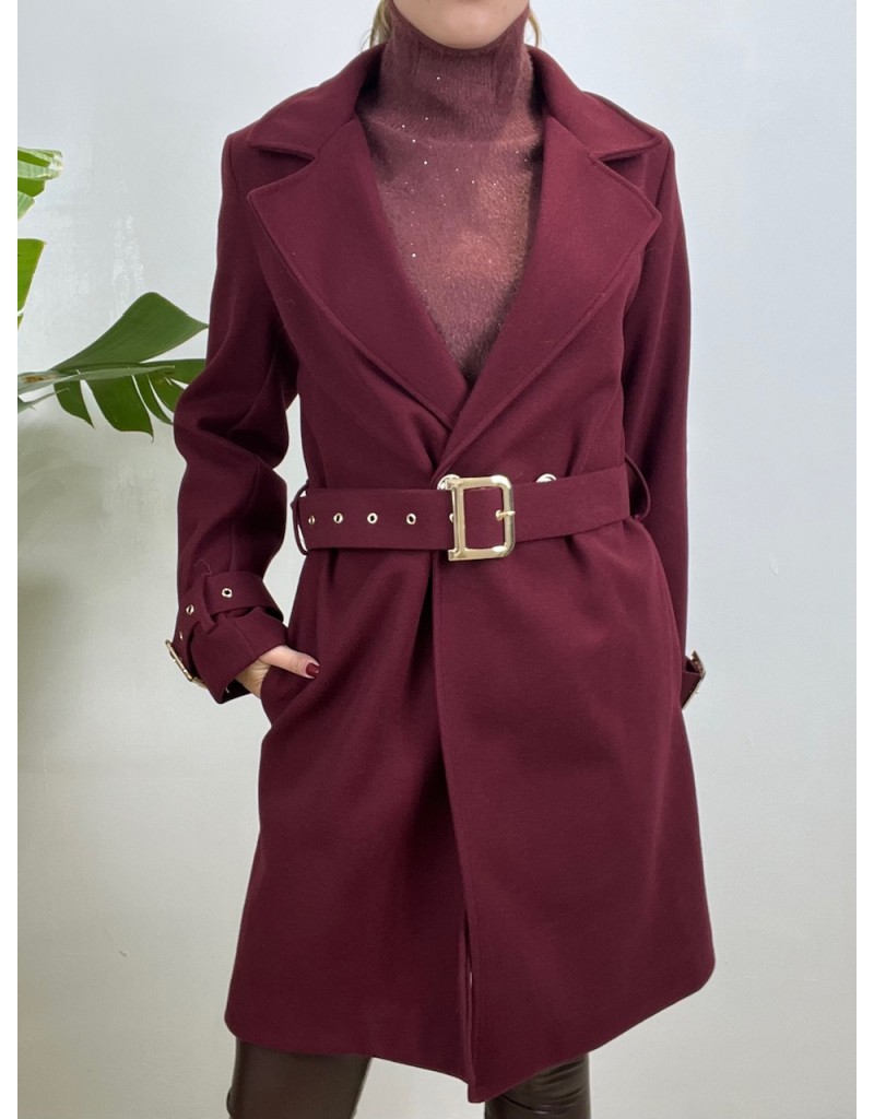 CAPPOTTO GIUSY BORDEAUX