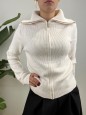 PULLOVER ZIP CAMILLA PANNA