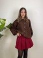 CARDIGAN LISAY MARRONE