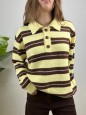 PULLOVER POLO FABIANA GIALLO