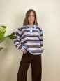 PULLOVER POLO FABIANA AZZURRO