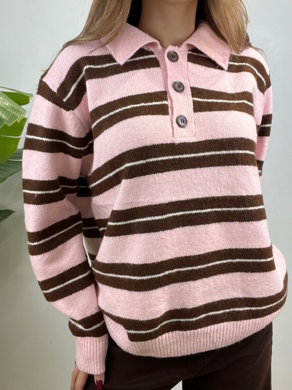 PULLOVER POLO FABIANA ROSA