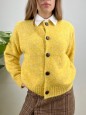 CARDIGAN JOLIE SENAPE