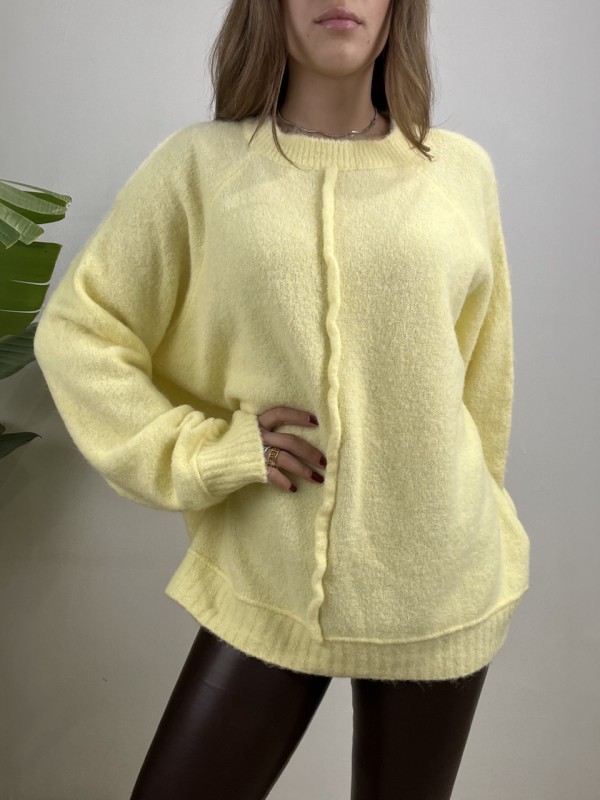 MAXI PULL DOROTEA GIALLO