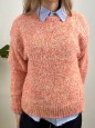 PULLOVER MELANGE ARANCIO