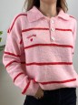 PULLOVER POLO CARMELA ROSA