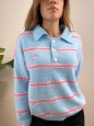 PULLOVER POLO CARMELA AZZURRA