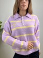 PULLOVER POLO CARMELA LILLA