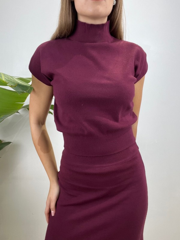 CO ORD SET NENY BORDEAUX