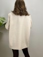 CAPPOTTO BLAZER SEMPLICE PANNA