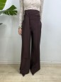 PANTALONI JEMMA MARRONE